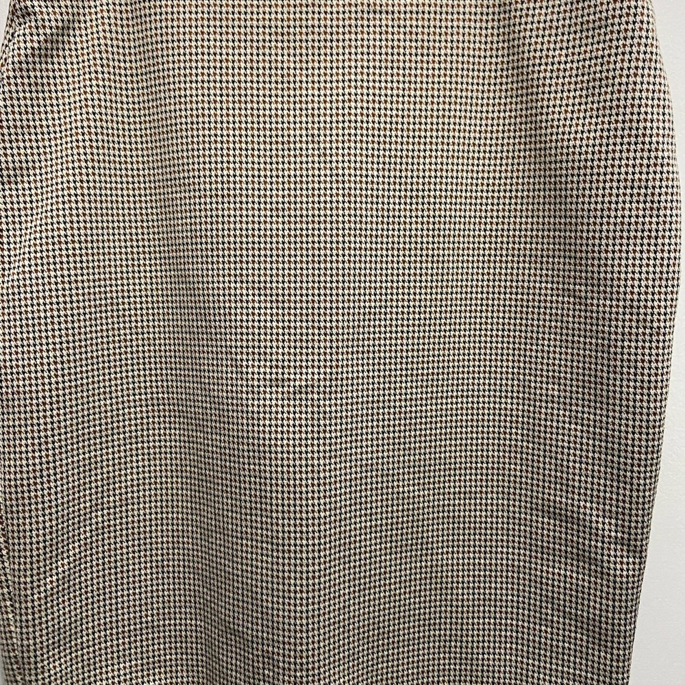 Express high rise plaid skirt